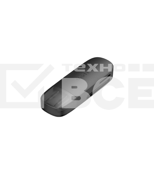 Кард-ридер Vention CLGB0/черный/SD,SDHC,SDXC,TF,micro-SD,micro-SDXC,miсro-SDHC/USB 3.0/пластик