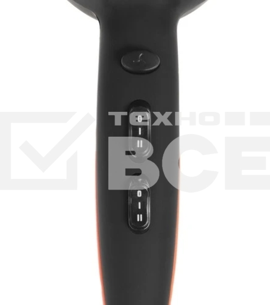 Фен Василиса ФН6-2200 черный/оранжевый, 2200 Вт, ионизация