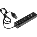 USB-концентратор Defender Quadro Swift, USB 2.0, USB 7 портов, USB, фото 1