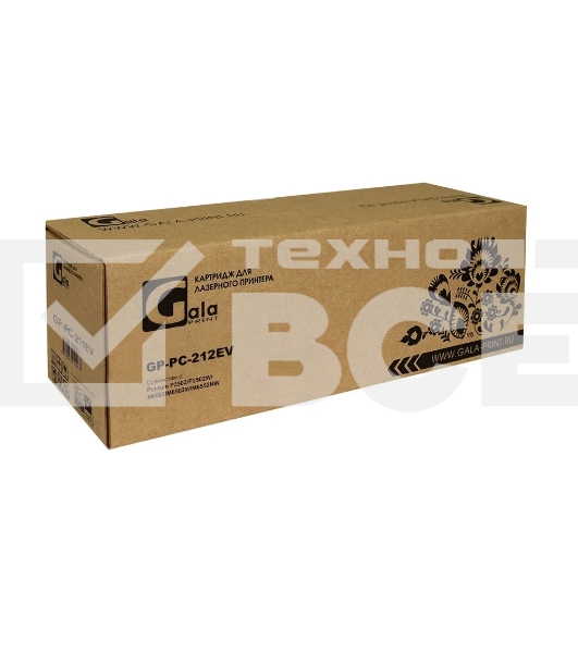 Картридж GalaPrint GP-PC-212EV чёрный (1600 стр) для Pantum P2502/P2502W/M6502/M6502W/M6552NW