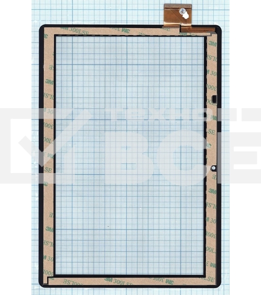 Сенсорное стекло (тачскрин) для Digma CITI 1510  DP101226-F1, черное