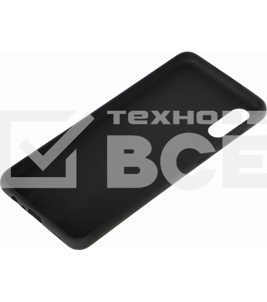 Чехол (клип-кейс) BoraSCO Silicone Case для Samsung Galaxy A02 черный