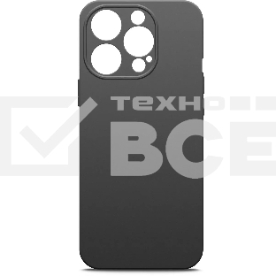 Чехол (клип-кейс) BoraSCO для Apple iPhone 15 Pro Max черный (72425)