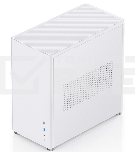 Корпус JONSBO D40 White без БП, боковая панель из закаленного стекла, mini-ITX, micro-ATX, ATX, белый