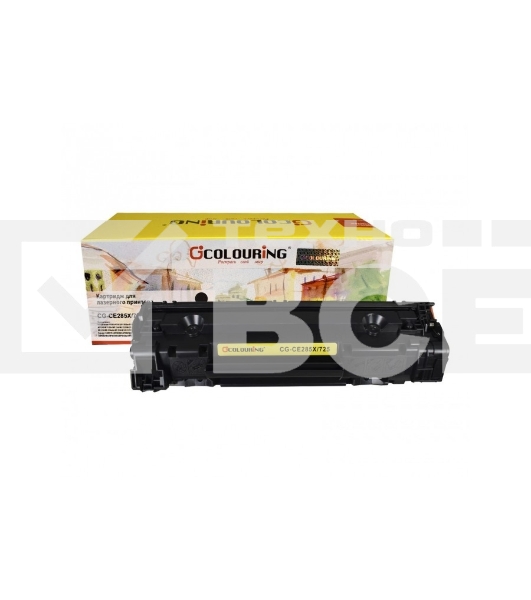 Картридж лазерный Colouring CG-CE285X/725 черный (2000 стр.) для принтеров HP LJ Pro P1100/P1102/P1102w/M1130/M1132/M1212nf/M1212nfw/1214nfh/М1217/M1210/Canon Laser Shot LBP6000/6018/6020/6020B