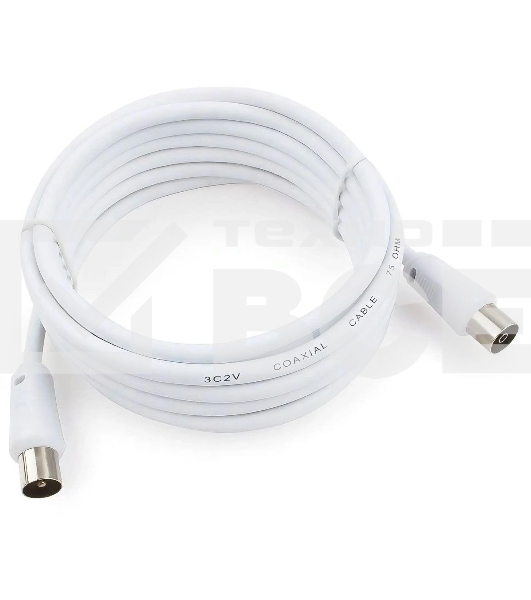 Кабель соединительный антенный Premier CCV-515-3M Coax (m)/Coax (f) 3м. черный