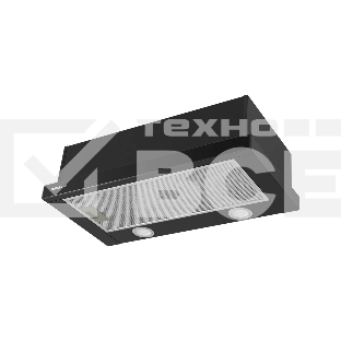 Кухонная вытяжка HOMSair FLAT 60 Glass черный