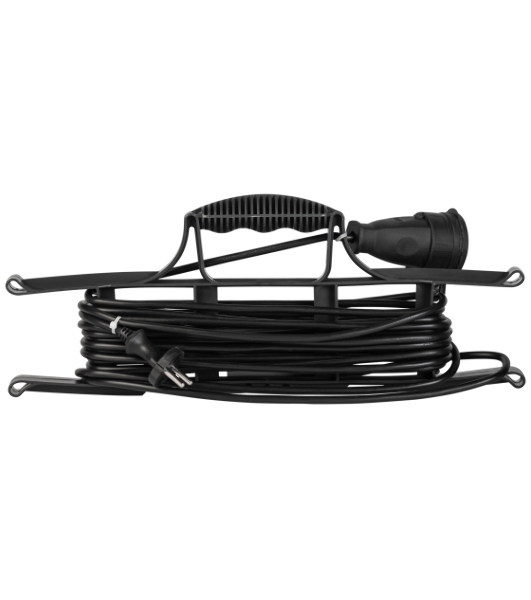 Удлинитель силовой ЭРА GREEN LINE FR-10-10m Greenline на рамке 1 розетка без заземления 10м ПВС 2x1мм2