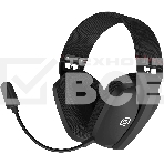 Наушники с микрофоном Оклик HS-L750G черный 1.5м накладные  оголовье, фото 1