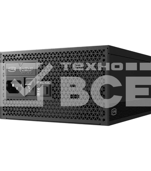Блок питания  PCCooler P5-YS1200-G1F черный 1200W 80 PLUS  Gold, 135мм, модульный, черный