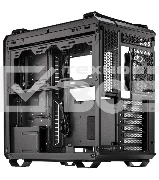 Компьютерный корпус ASUS TUF GAMING GT502 PLUS TG ARGb черный/GT502 PLUS/BLK/TG (90DC0090-B19010)