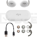 Гарнитура Vipe X1 Pro TWS Bluetooth вкладыши белый, фото3