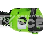 Цепная пила аккумуляторная GreenWorks G24CS25K4, 24V, 25 см, c АКБ 4А·ч и ЗУ (2007707UB), фото3