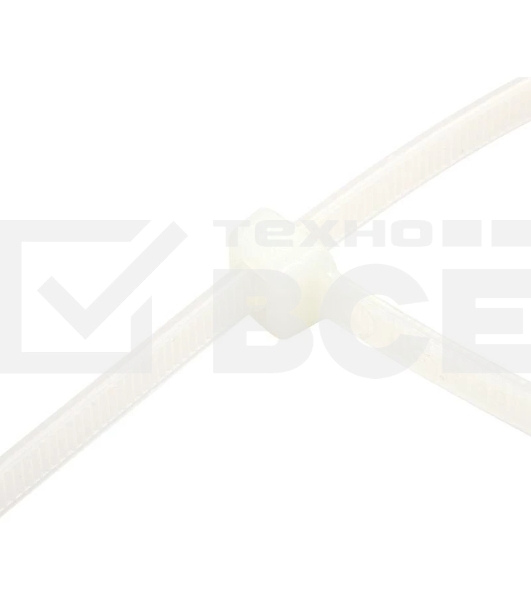 Хомут кабельный Rexant 3.6х250 нейл. белый (уп. 100 шт)