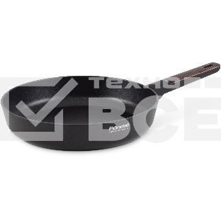 Сковорода Rondell Walnut RDA-1942 круглая 28 см покрытие: антипригарное ручка несъемная (без крышки) черный