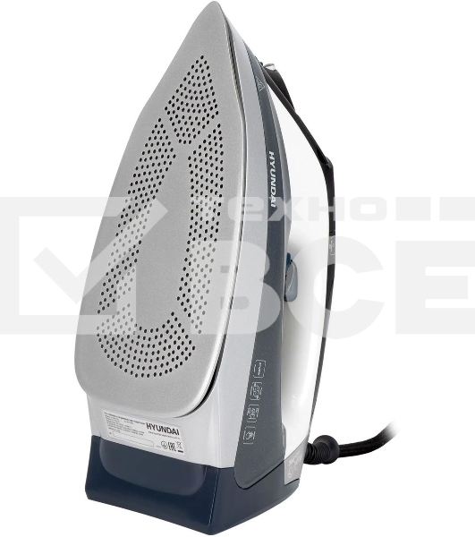 Утюг Hyundai H-SIP3100 3100 Вт серый/серебристый
