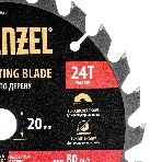 Пильный диск по дереву с гвоздями Denzel ф185 х 20 мм, 24 зубов 733937, фото2