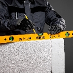 Уровень алюминиевый Denzel 800 мм, фрезерованный, 3 глазка, фото2