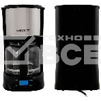 Кофеварка капельного типа Endever Costa-1044, мощность 800 Вт, цвет-стальной/черный, объем 1,5л, LCD дисплей, по 4 шт/уп, фото3