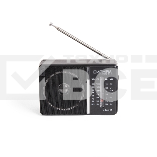 Радиоприемник ЭФИР 15 УКВ 64-108МГц, СВ 530-1600КГц, КВ1,КВ2 бат. 2*R20(D)