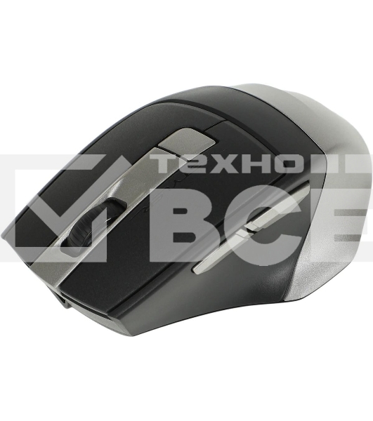 Мышь беспроводная A4Tech Fstyler FB35C серый/черный, 2000 dpi, радиоканал, Bluetooth, USB, кнопки - 6