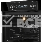 Шкаф духовой электрический Maunfeld AEOH60102B, 60л, дверца с 3 стеклами, черный, фото4
