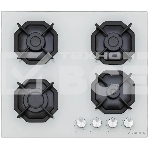 Газовая варочная панель Maunfeld EGHG.64.2CW/G белый, фото 1