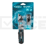 Нож-скребок складной Gross 78891, 19 мм, сменное лезвие, SK2, 5 запас. лезвий, алюмин. корпус, клипса, фото9