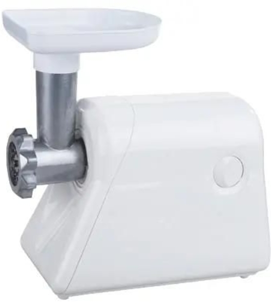 Мясорубка электрическая Ротор Дива ЭМШ 35/300-3 белый, 1500 Вт, 0.6 кг/мин, насадки - 4