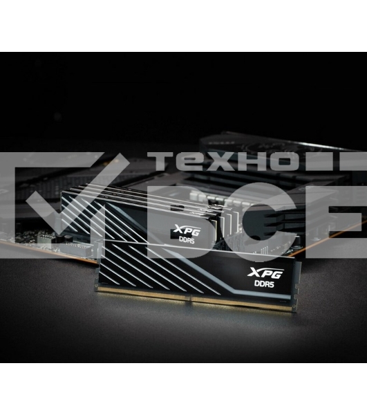 Оперативная память XPG Lancer Blade, DDR5, 32GB (2x16GB), 6400MHz, CL32, с радиаторами, чёрный