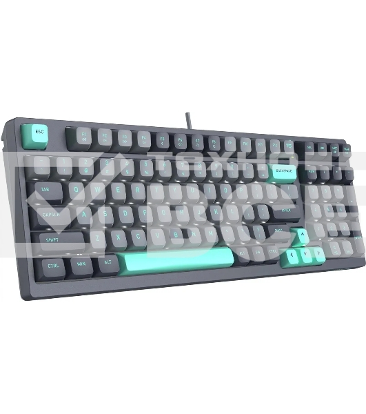 Клавиатура A4Tech Fstyler FS300 механическая черный/серый USB for gamer LED (FS300 PANDA ROCK)