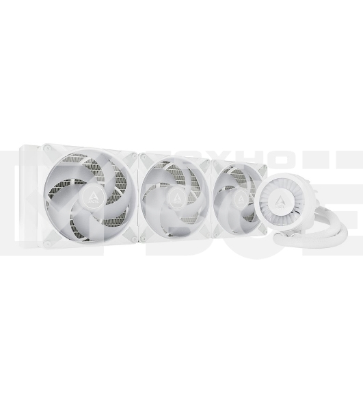 Жидкостная система охлаждения Arctic Liquid Freezer III 420 A-RGB белый, 140 мм, алюминий, 2800 об/мин, 26 дБ, 4 pin, 374 Вт