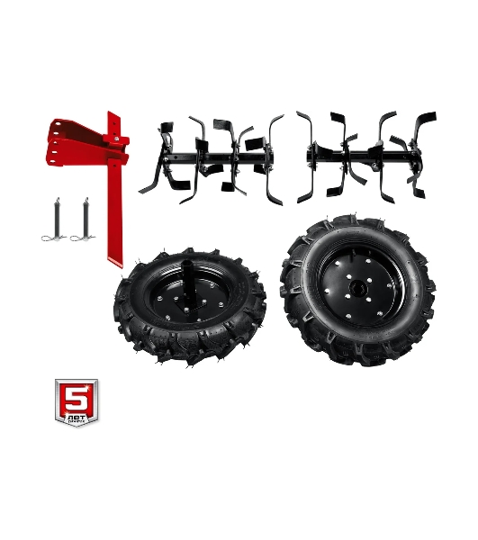 Мотоблок ЗУБР, 9 л.с., бензиновый с ВОМ