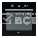 Электрический духовой шкаф Simfer B6EB16023 черный, фото 1