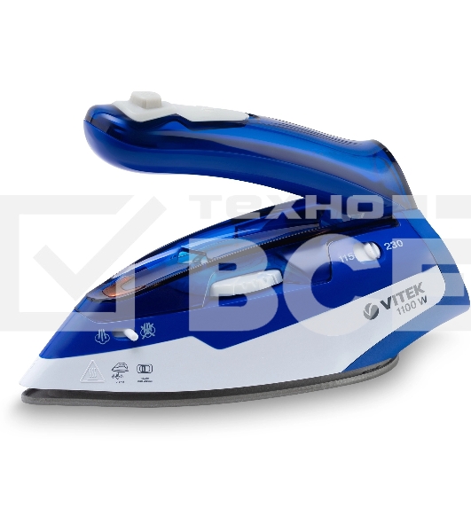 Утюг дорожный Vitek VT-1269 1100Вт