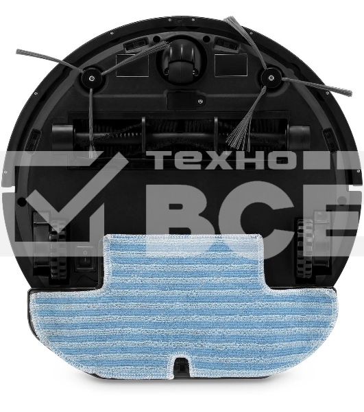 Робот-пылесос Maxwell MW-3290, черный, 2600 мАч Li-Ion, уборка влажная/сухая, пылесборник контейнер 0.45 л
