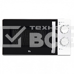 Микроволновая печь BQ MWO 20006SM/W белый/черный, 20 л, 700 Вт, поворотный механизм, фото 1