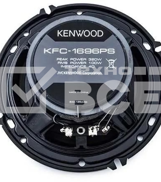 Колонки автомобильные Kenwood KFC-PS1696 320Вт 88дБ 4Ом 16.5см (6 1/2дюйм) (ком.:2кол.) коаксиальные двухполосные