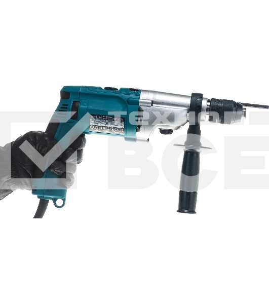 Дрель Makita HP2071, 1010 Вт, сетевая, ударная