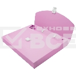 Портфель Бюрократ Pastel PASTPP01PINK 1 отдел. A4 пластик 0.7мм розовый, фото4