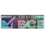 Клавиатура Raskat KM002 GRAY проводная, USB, серый, фото 1