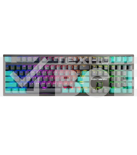 Клавиатура Raskat KM002 GRAY проводная, USB, серый