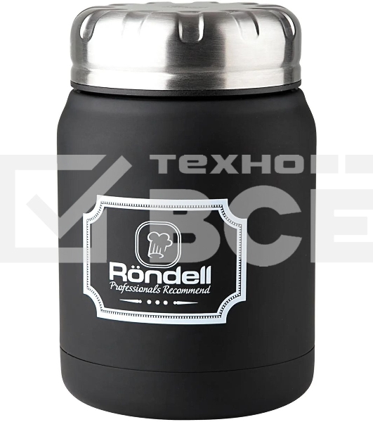 Термос для еды Rondell RDS-942 Black Picnic 0,5 л