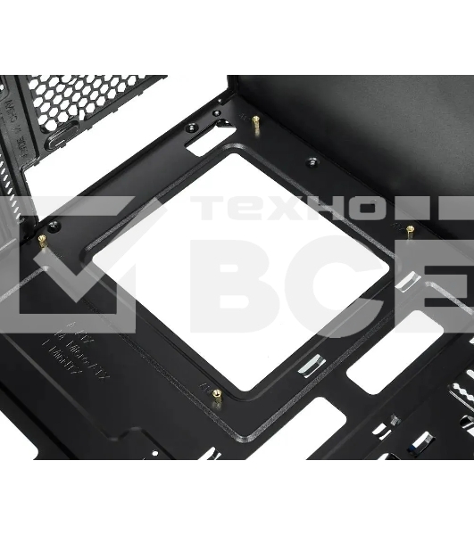 Компьютерный корпус Accord JP-VI черный без БП ATX 2xUSB2.0 1xUSB3.0 audio bott PSU