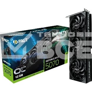 Видеокарта Palit RTX5070 INFINITY 3 OC 12GB GDDR7 192bit 3-DP HDMI