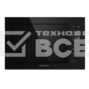 Микроволновая печь встраиваемая Maunfeld XBMO252GB Glossy чёрный, 25 л, 900 Вт, переключатели - поворотный механизм/сенсор