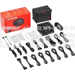 Блок питания ADATA XPG CYBERCORE II 1300W RTL (CYBERCOREII1300P-BKCEU), 1300Вт, 80 PLUS Platinum, 120мм, модульный, черный, фото4