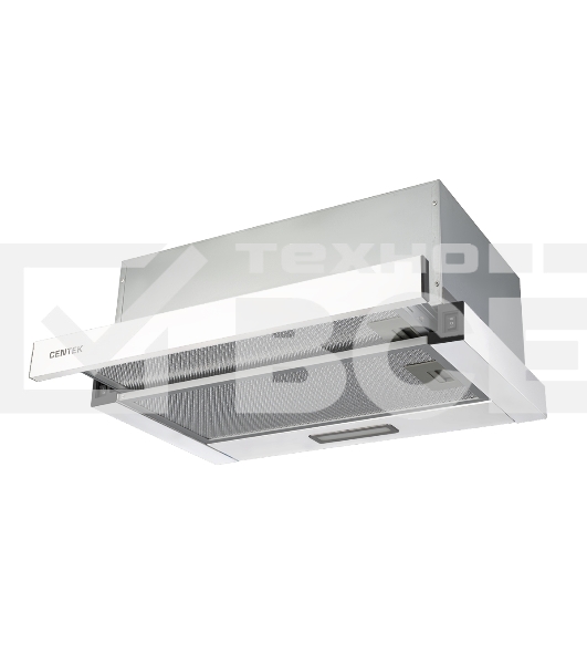 Вытяжка встраиваемая Centek CT-1840-50 белый, 50 см, 600 куб. м/ч, 52 дБ