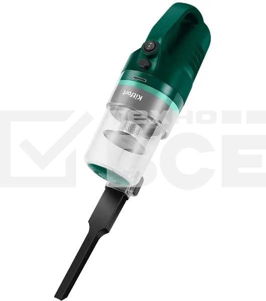 Пылесос ручной Kitfort КТ-5364 80Вт зеленый/черный