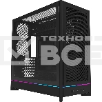 Компьютерный корпус Montech HS01 черный без БП ATX 2xUSB 3.0 1xUSB3.1 audio bott PSU, фото 1